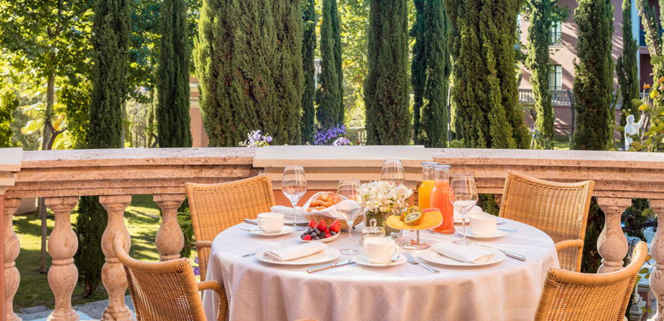 Terrasse - Junior Suite with Terrace - Anantara Villa Padierna Palace Benahavís Marbella Resort