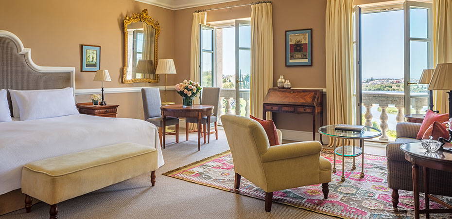 Schlafzimmer - Junior Suite with Lake View - Anantara Villa Padierna Palace Benahavís Marbella Resort