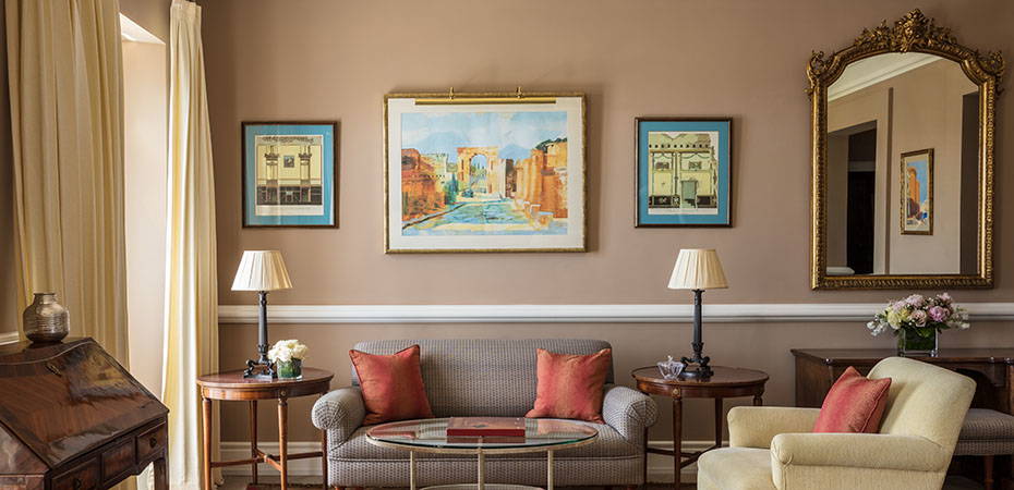 Wohnbereich - Junior Suite - Anantara Villa Padierna Palace Benahavís Marbella Resort