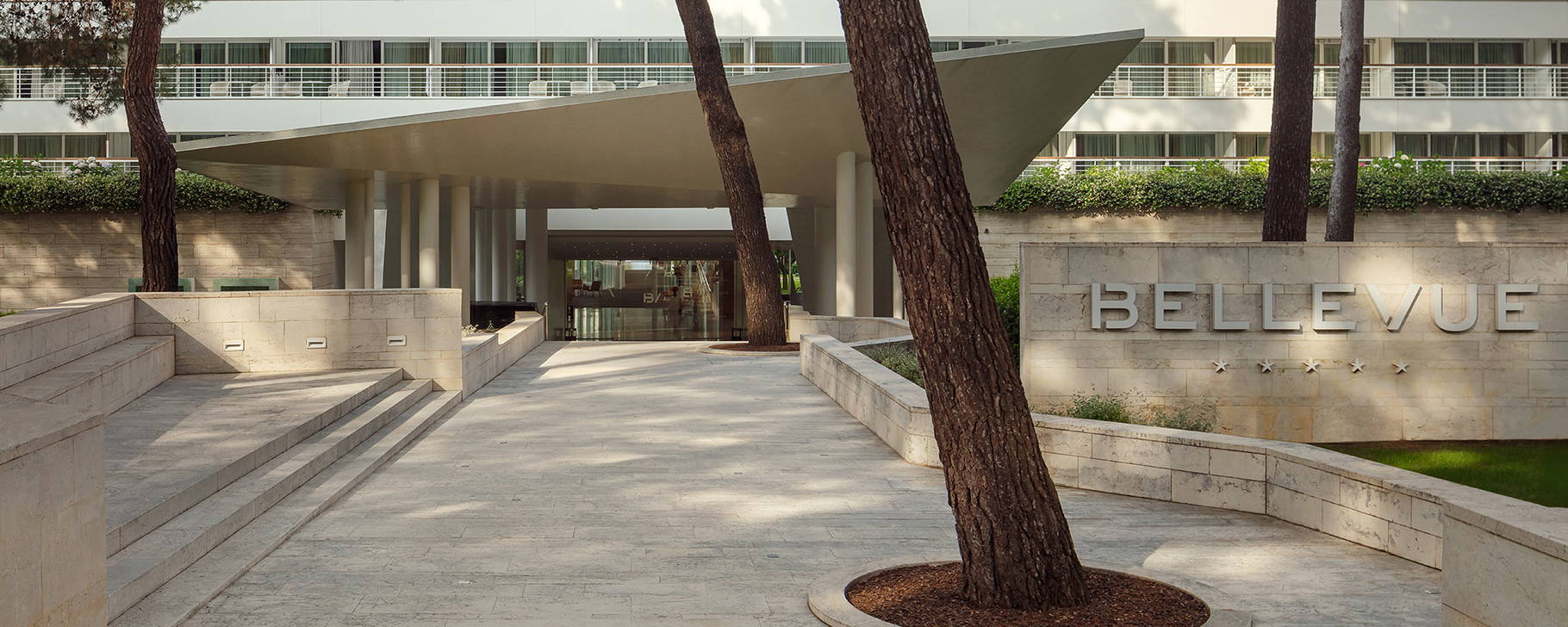 Eingang - Hotel Bellevue