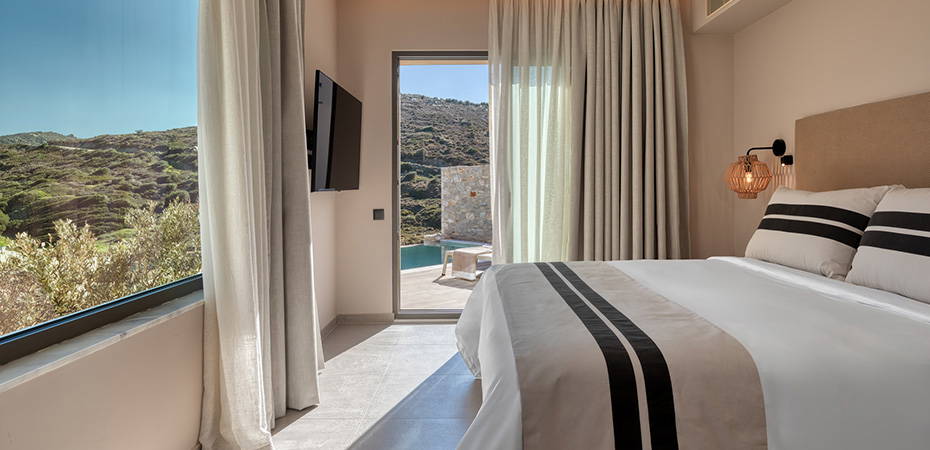 Aegean Pool Junior Suite - Heromylos Resort & Spa