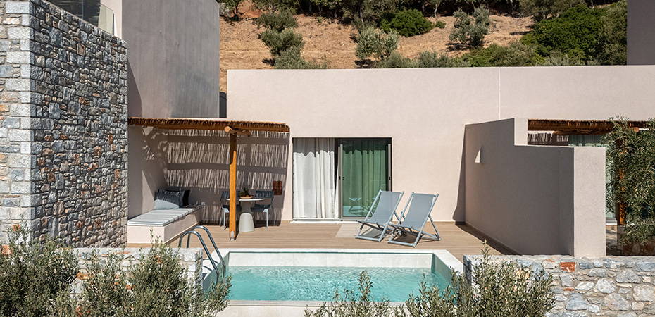 Pool Junior Suite - Heromylos Resort & Spa