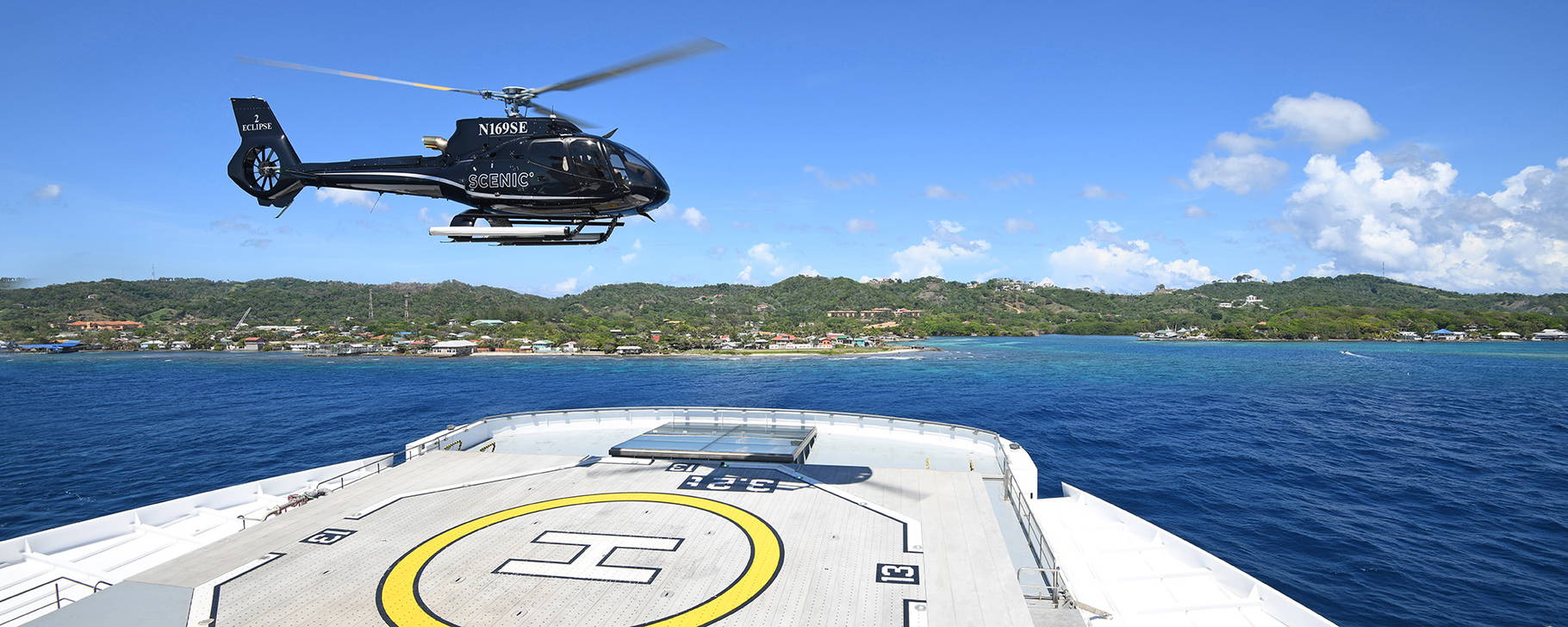 Heli Deck - Scenic Eclipse