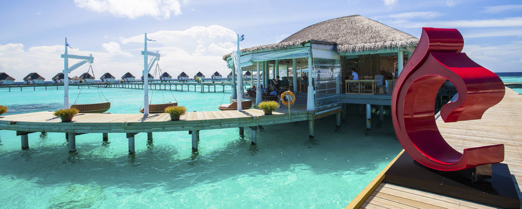Aqua Bar - Machchafushi Island Resort & Spa Maldives, The Centara Collection