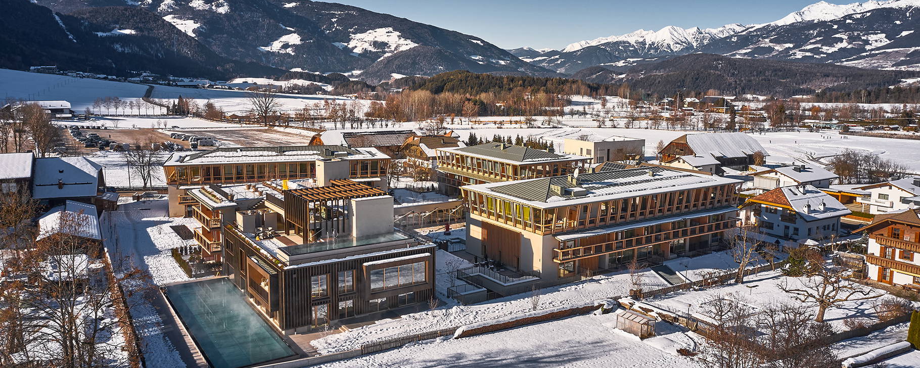 Hotel im Winter - Falkensteiner Hotel Kronplatz