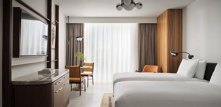 Deluxe Room Twin with Balcony - Conrad Athens, The Ilisian