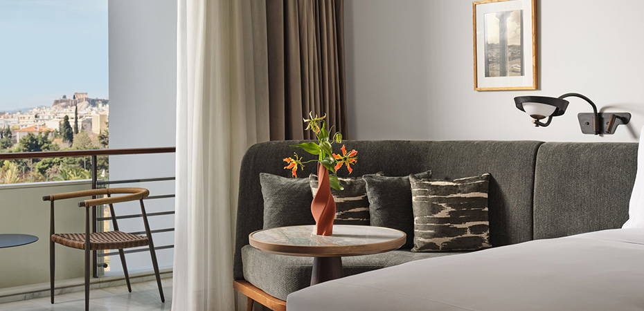 Deluxe Room Twin Acropolis View with Balcony - Conrad Athens, The Ilisian