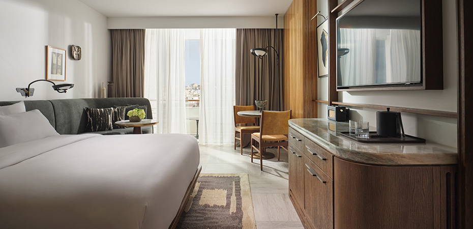 Deluxe Room King Acropolis View with Balcony - Conrad Athens, The Ilisian