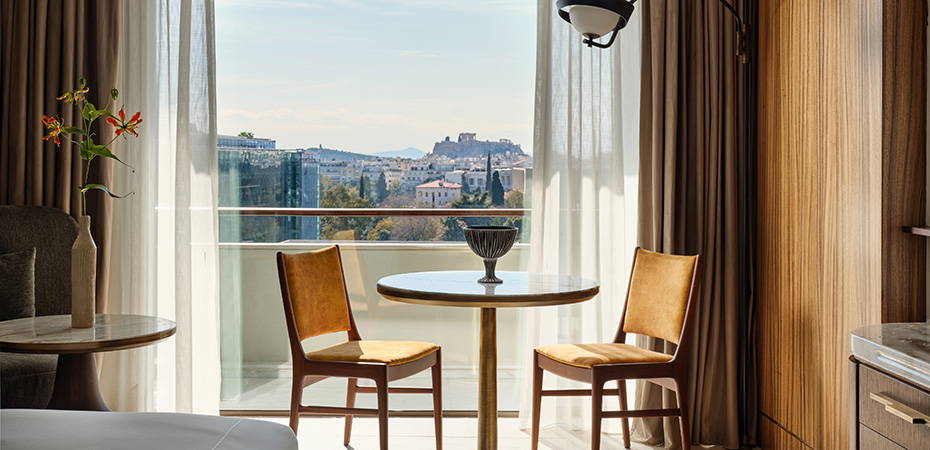 Deluxe Room Twin Acropolis View with Balcony - Conrad Athens, The Ilisian