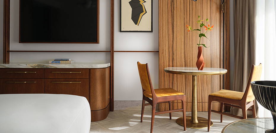Deluxe Room King Acropolis View with Balcony - Conrad Athens, The Ilisian