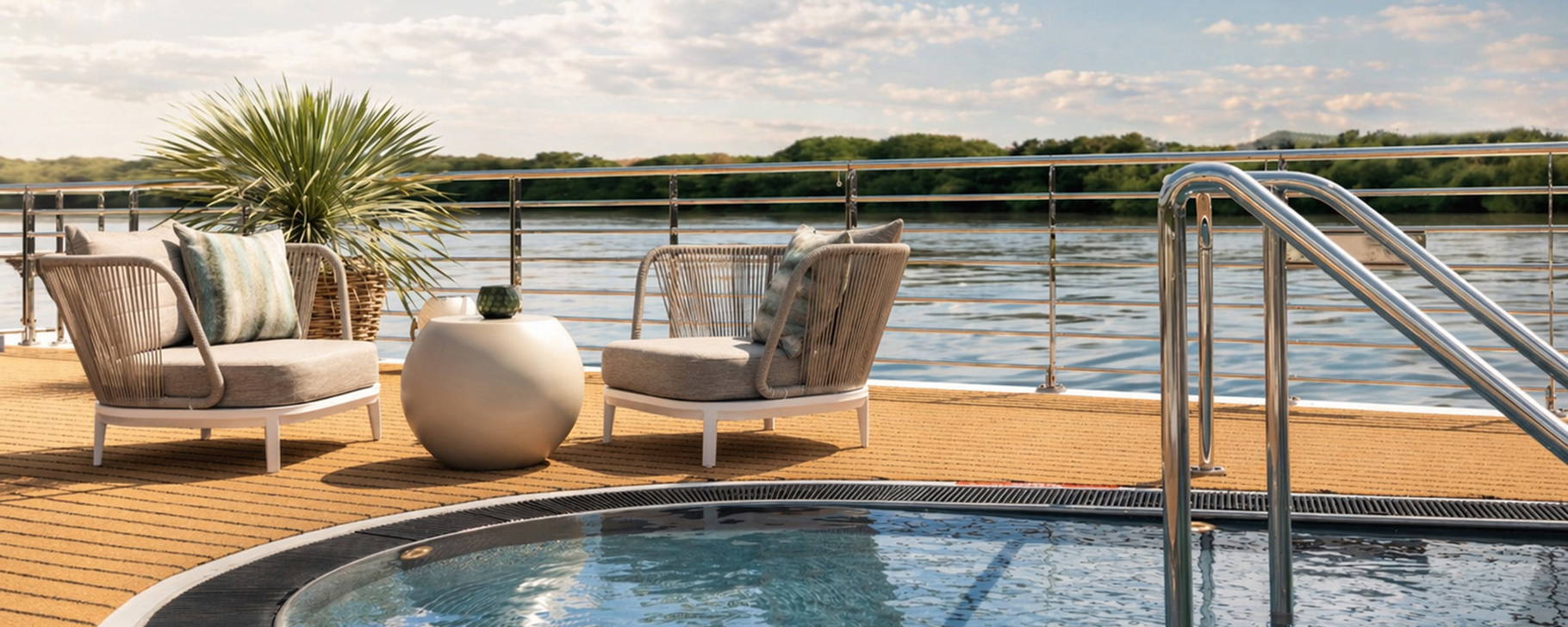 Sun Deck und Pool - AMADEUS Aurea