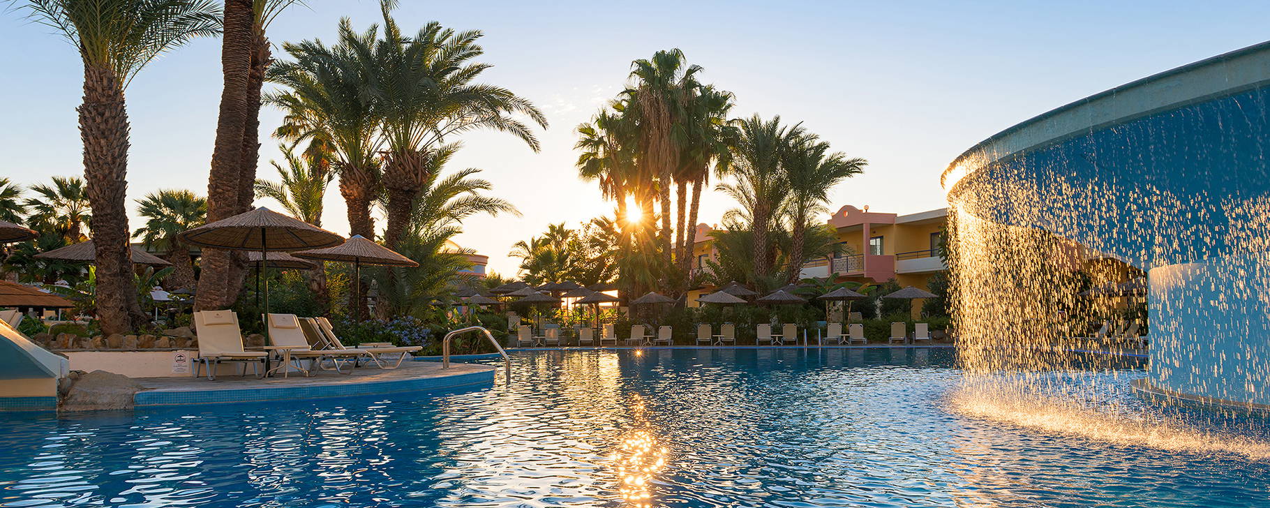 Poolanlage - Atrium Palace Rhodos