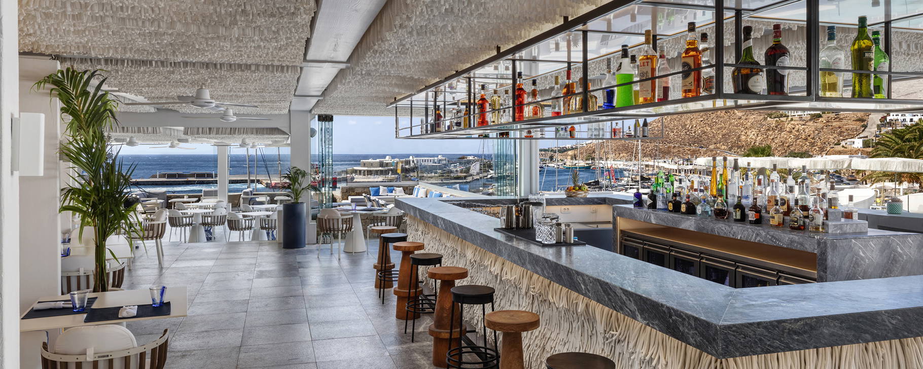Pool Bar - Mykonos Riviera Hotel and Spa, an SLH Hotel