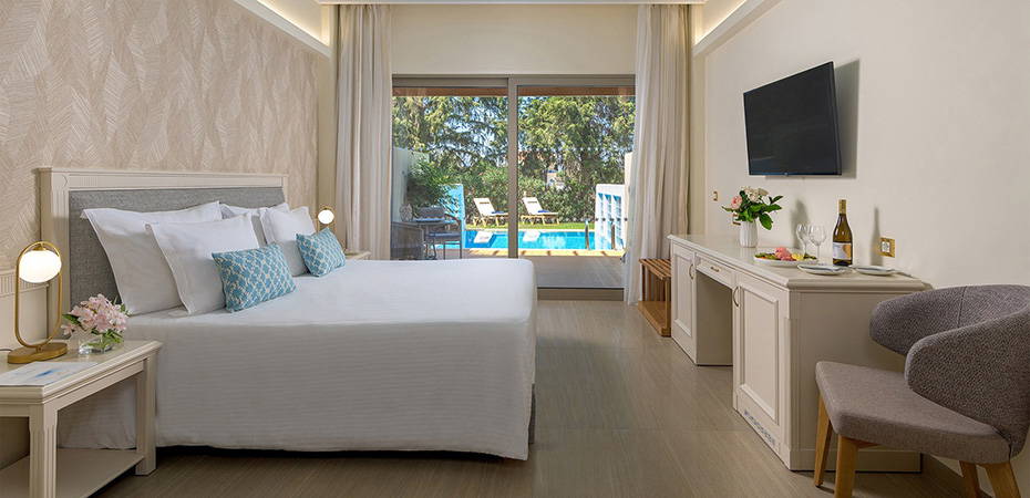 Double Room Garden View with personal Pool - Atrium Palace Rhodos