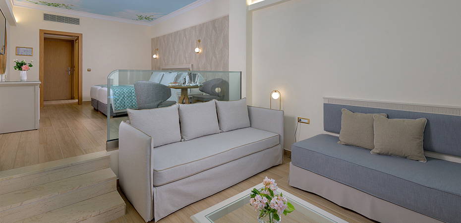 Junior Suite with Garden View - Atrium Palace Rhodos