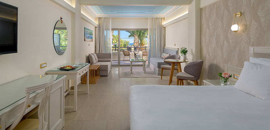 Junior Suite with Sea View - Atrium Palace Rhodos