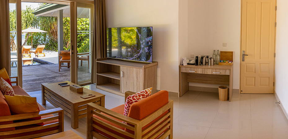 Three Bedroom Pool Beach Villa - Siyam World Maldives