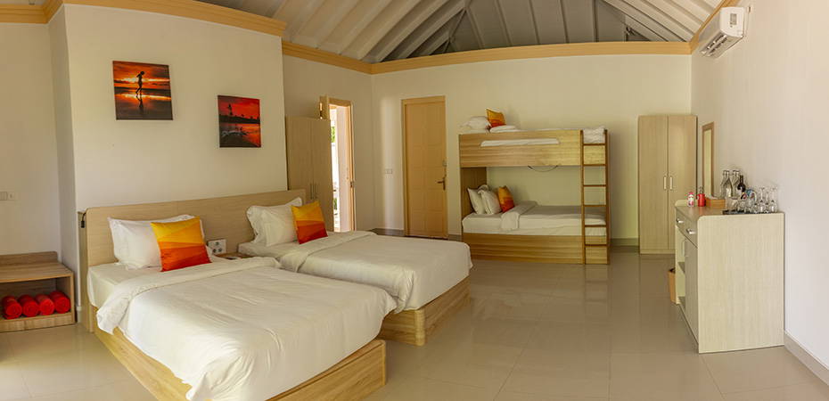 Three Bedroom Pool Beach Villa - Siyam World Maldives