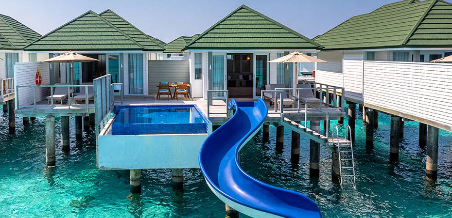 Two Bedroom Lagoon Villa with Pool + Slide - Siyam World Maldives