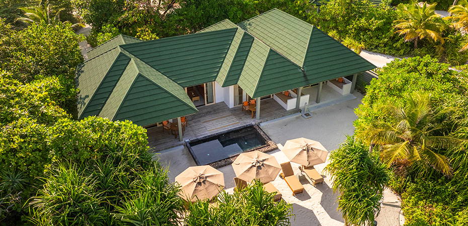 Three Bedroom Pool Beach Villa - Siyam World Maldives
