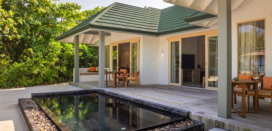 Three Bedroom Pool Beach Villa - Siyam World Maldives