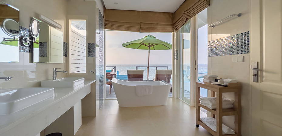 Ocean Villa with Pool + Slide - Siyam World Maldives