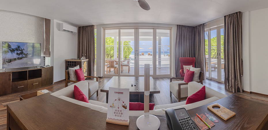 Two Bedroom Beach Residence with Pool - Siyam World Maldives