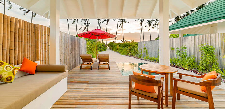 Sunset Pool Beach Villa - Siyam World Maldives