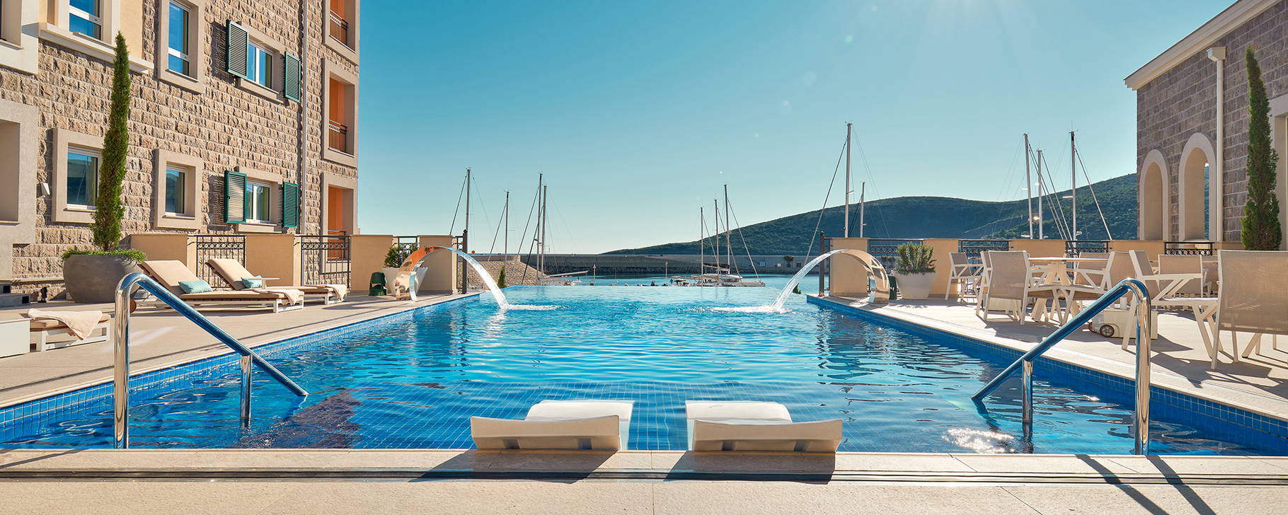 Pool - The Chedi Hotel & Residences Lustica Bay, Montenegro