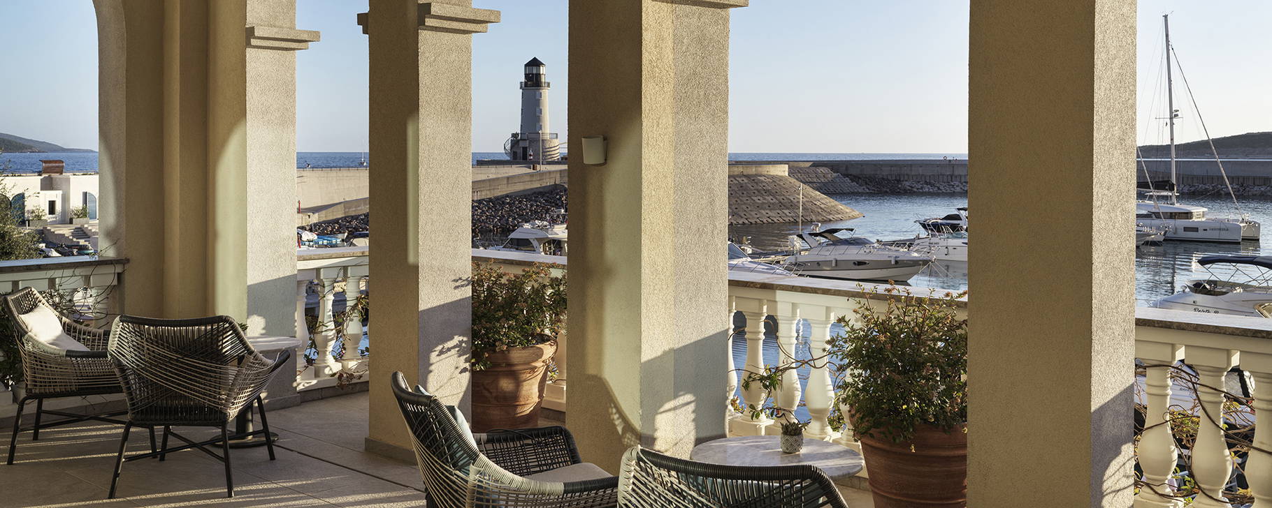 Terrasse - The Chedi Hotel & Residences Lustica Bay, Montenegro
