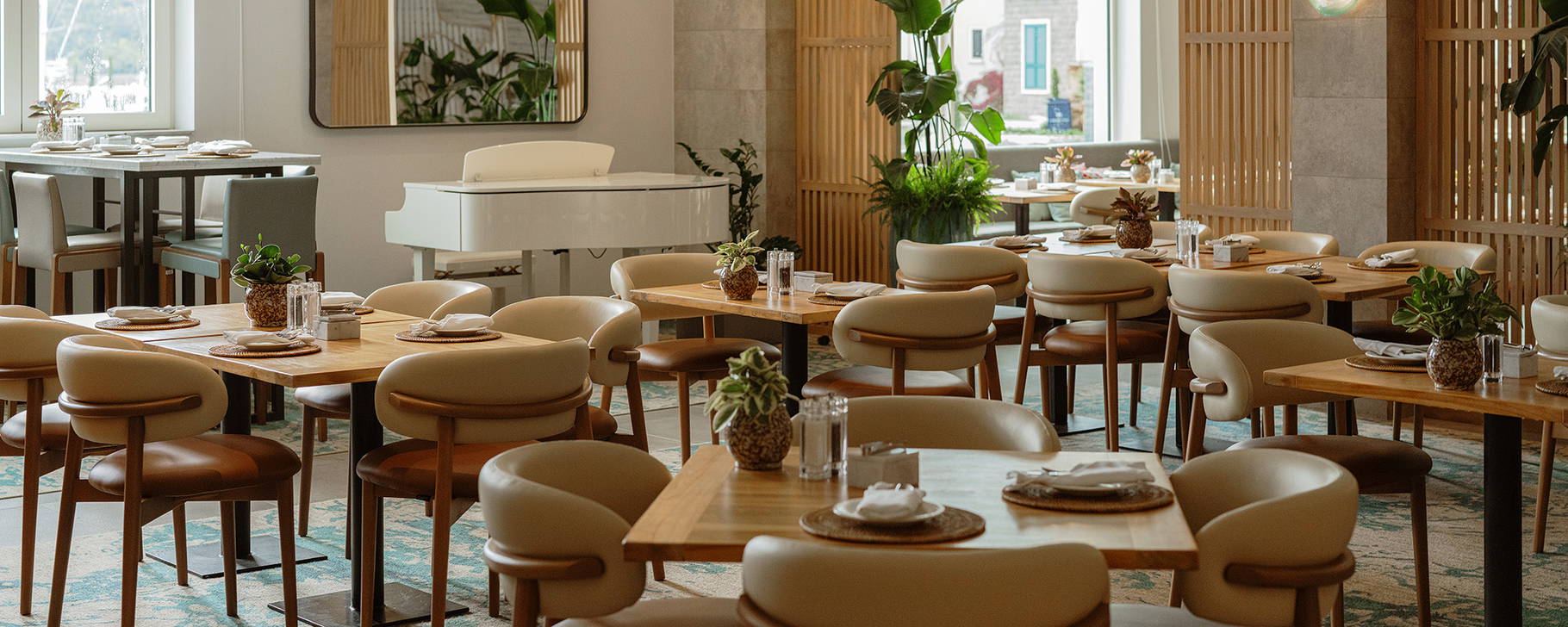 The Restaurant - The Chedi Hotel & Residences Lustica Bay, Montenegro