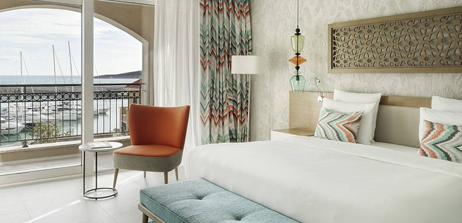 Deluxe Zimmer mit Meerblick - The Chedi Hotel & Residences Lustica Bay, Montenegro