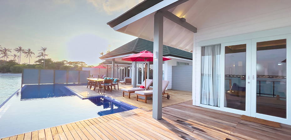 Three Bedroom Lagoon Villa with Pool + Slide - Siyam World Maldives