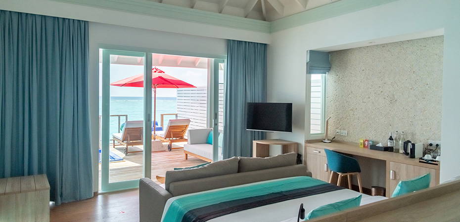 Water Villa with Pool + Slide - Siyam World Maldives