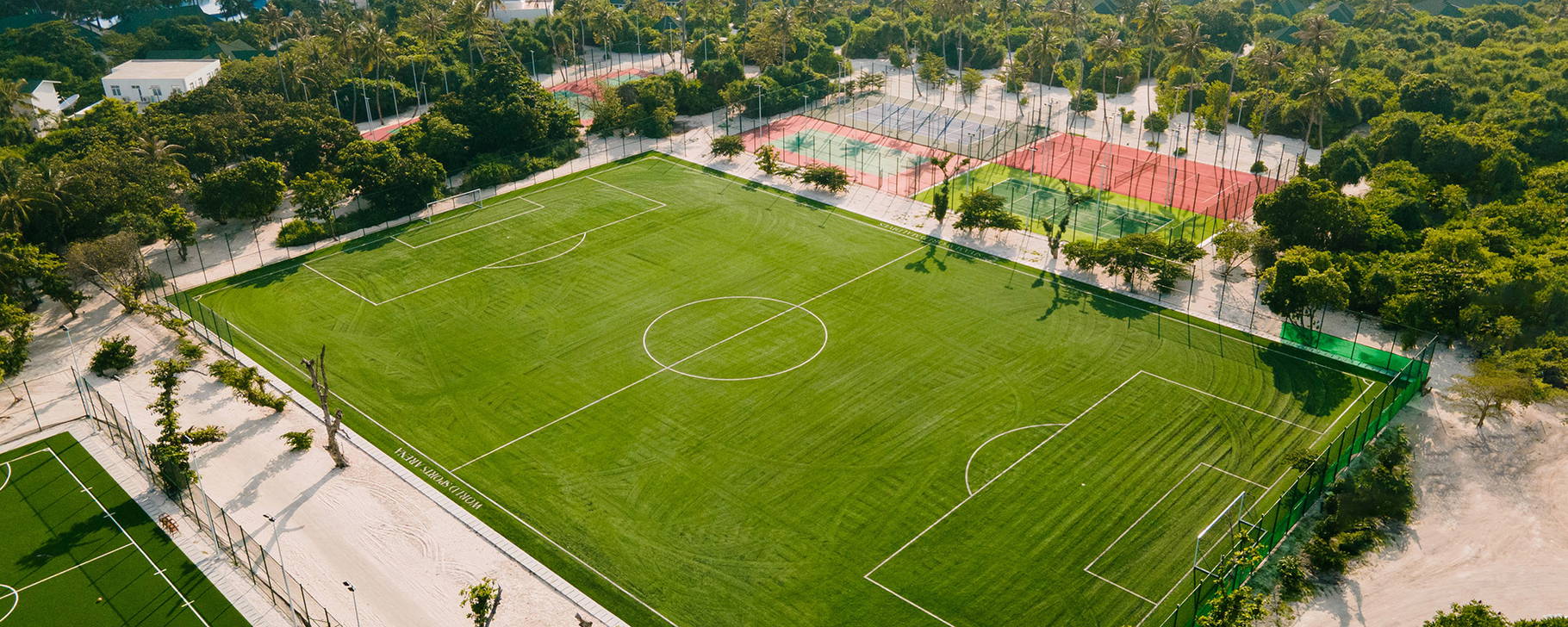 Fußballplatz - Siyam World Maldives