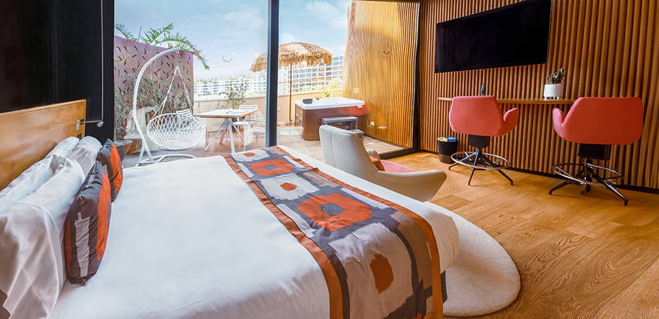 Gran Canaria - Urlaub, Luxusurlaub. Hotel, Luxushotel, Bohemia Suites & Spa Zimmer