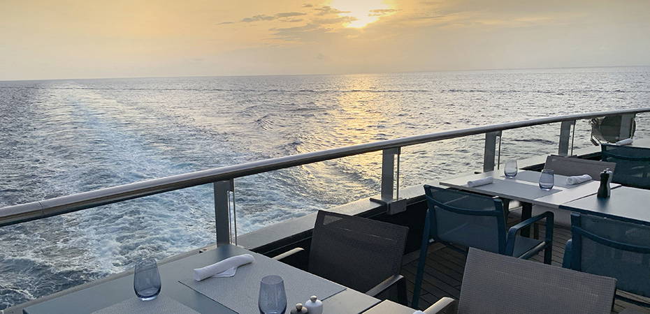 Scenic Cruises - Terrasse