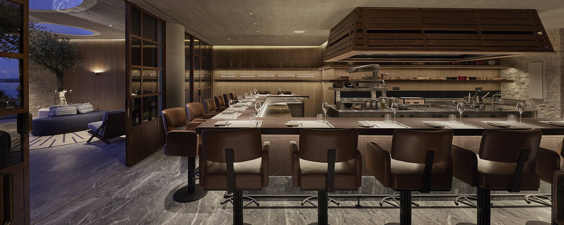 The Private Kitchen - Mandarin Oriental, Costa Navarino