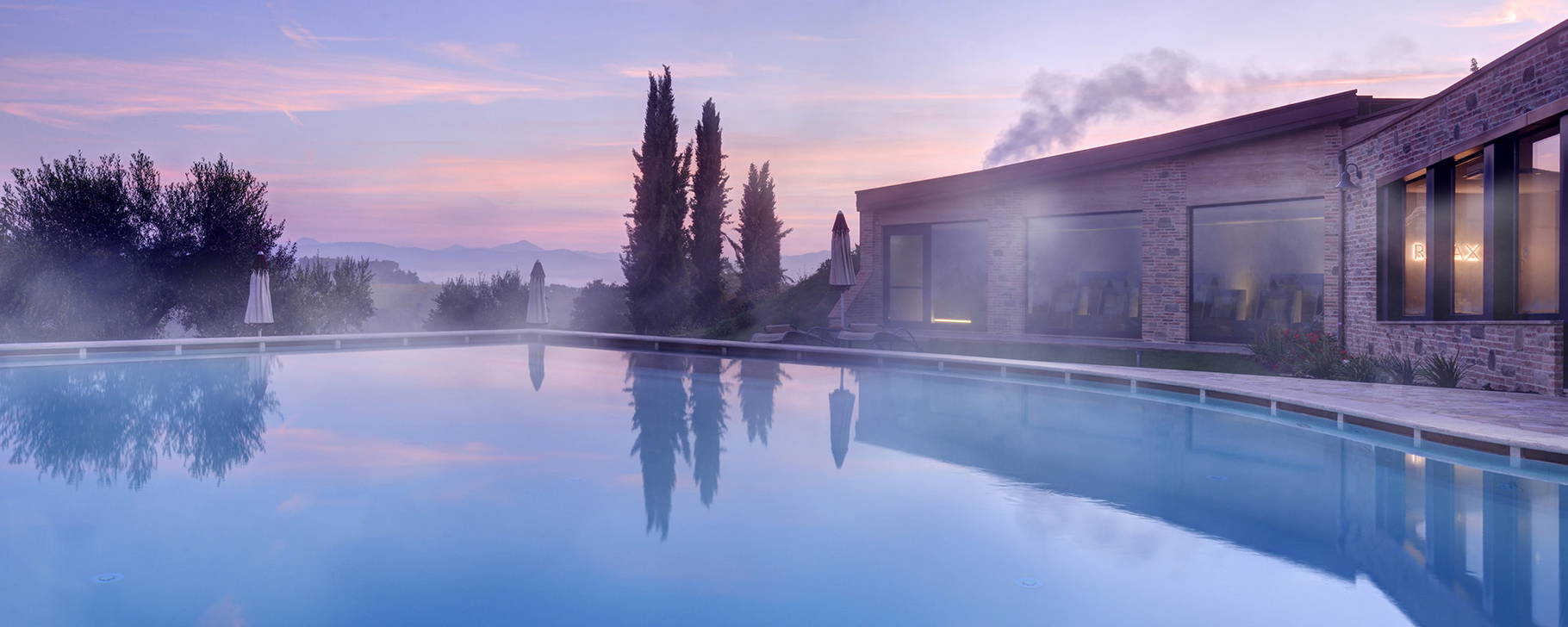 Poolanlage - Borgobrufa SPA Resort