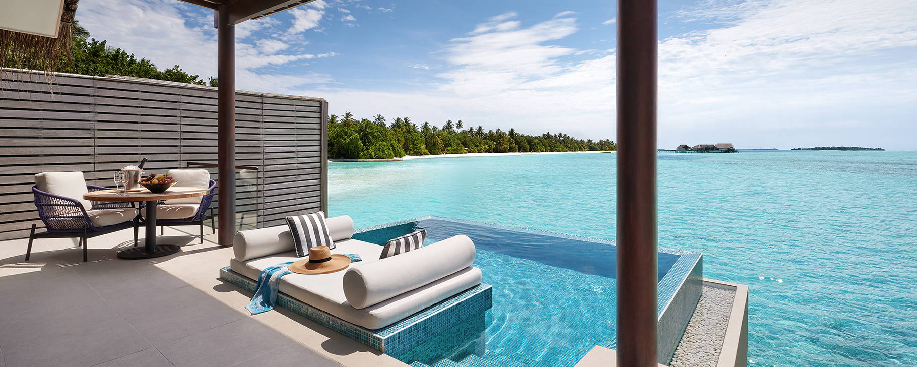 Wasser villa malediven