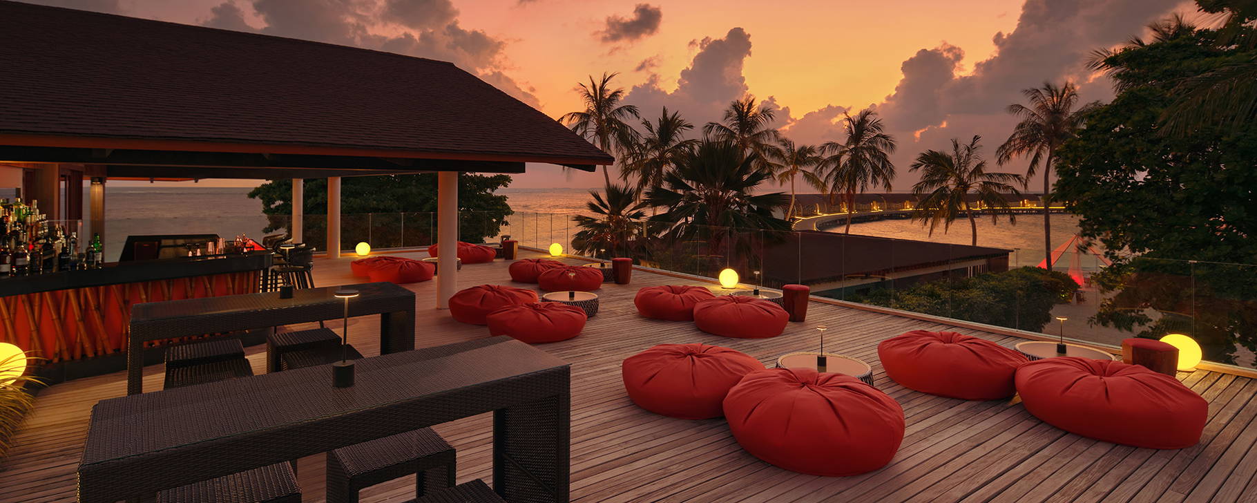 Sunset Bar - The Westin Maldives Miriandhoo Resort