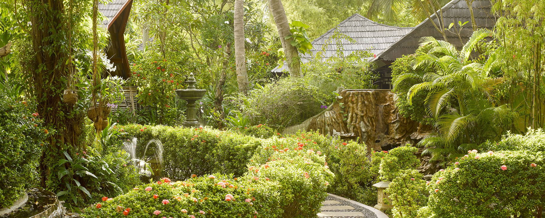 Spa Eingang - Villa Park, Sun Island, Maldives