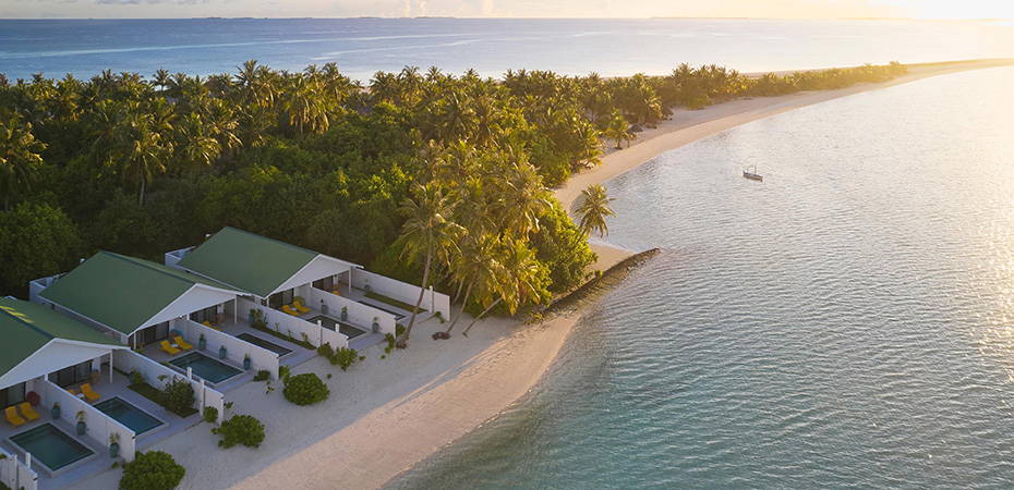 Deluxe Beach Pool Villa - Villa Park, Sun Island, Maldives