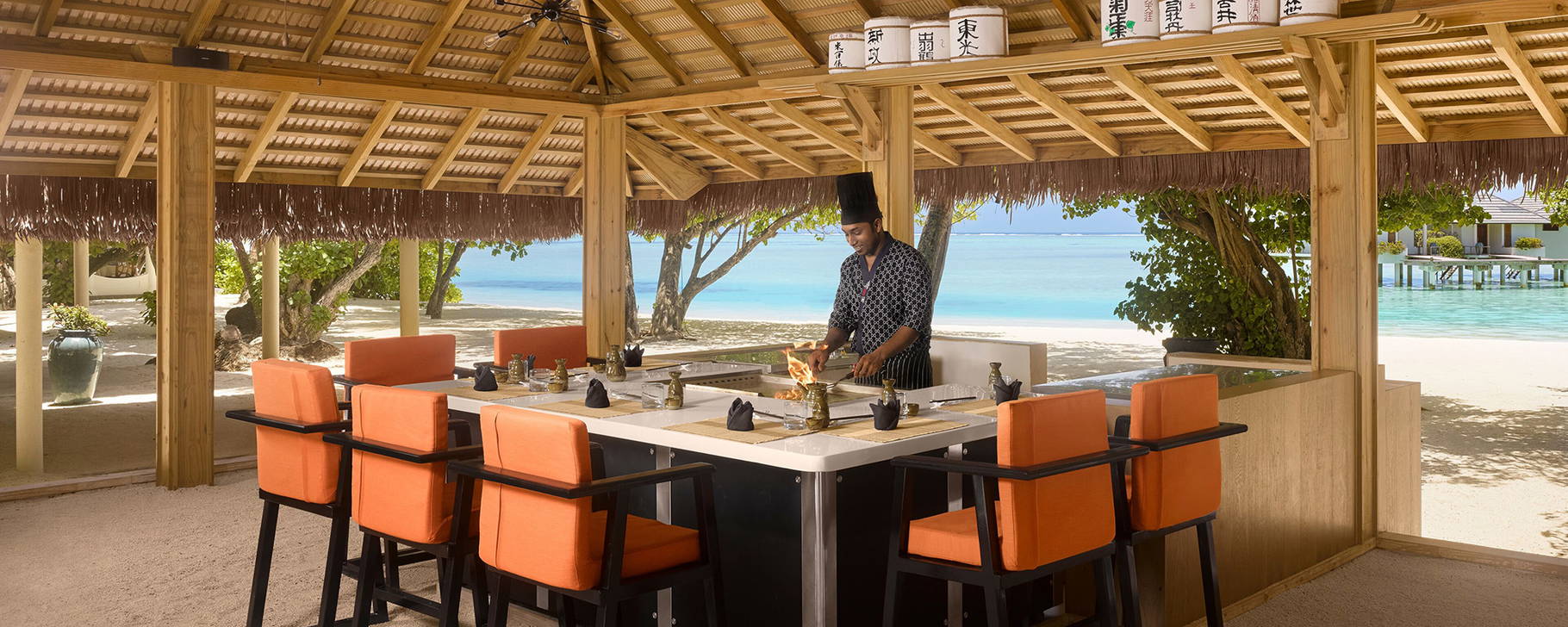 Japanese Restaurant - Villa Park, Sun Island, Maldives