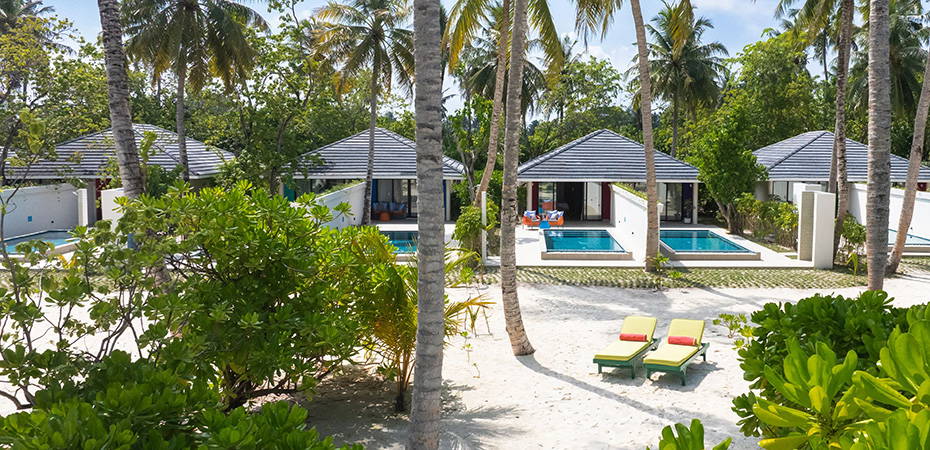 Lagoon Beach Pool Villa - Villa Park, Sun Island, Maldives