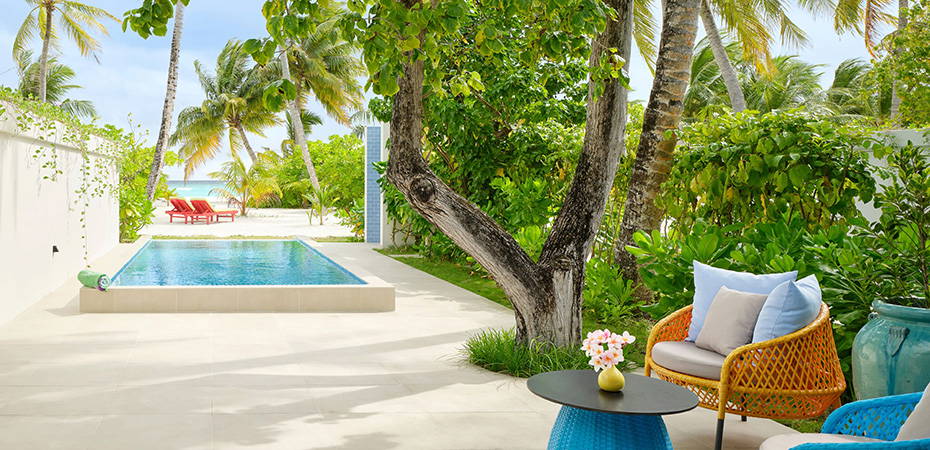 Lagoon Beach Pool Villa - Villa Park, Sun Island, Maldives