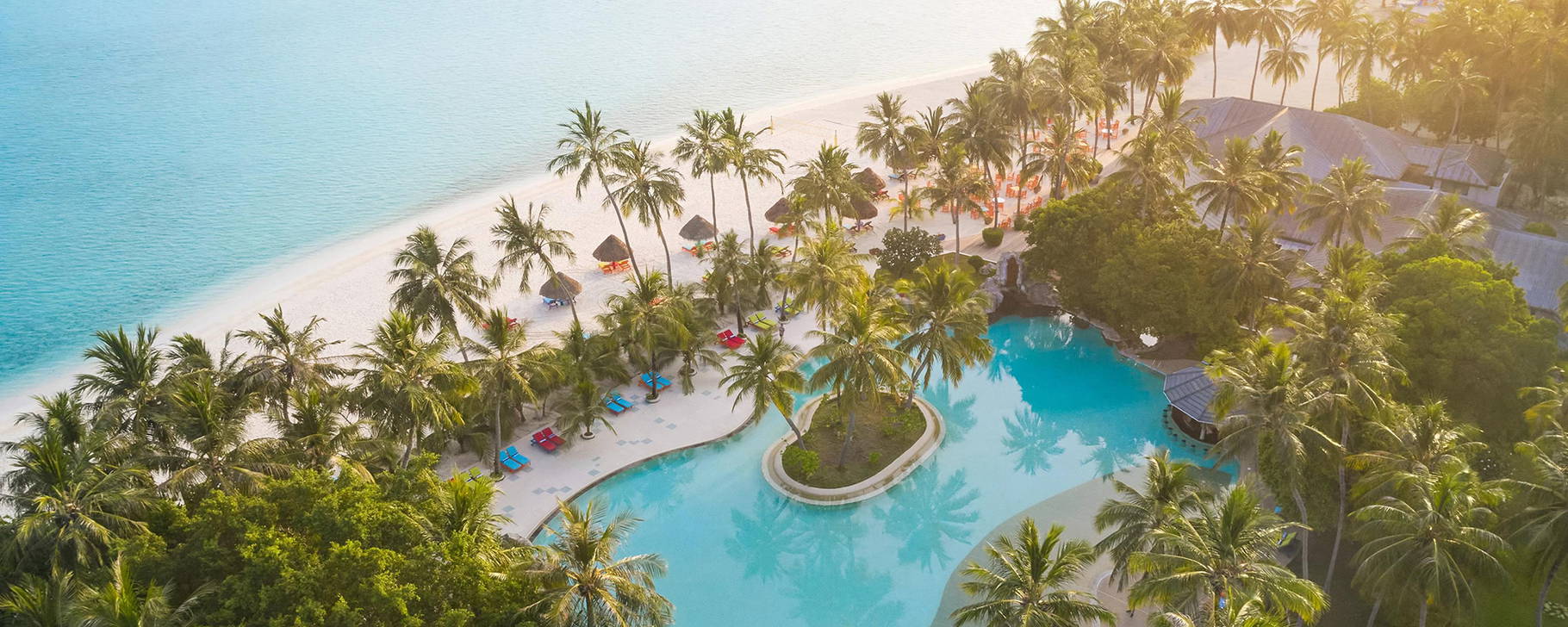 Hauptpool - Villa Park, Sun Island, Maldives