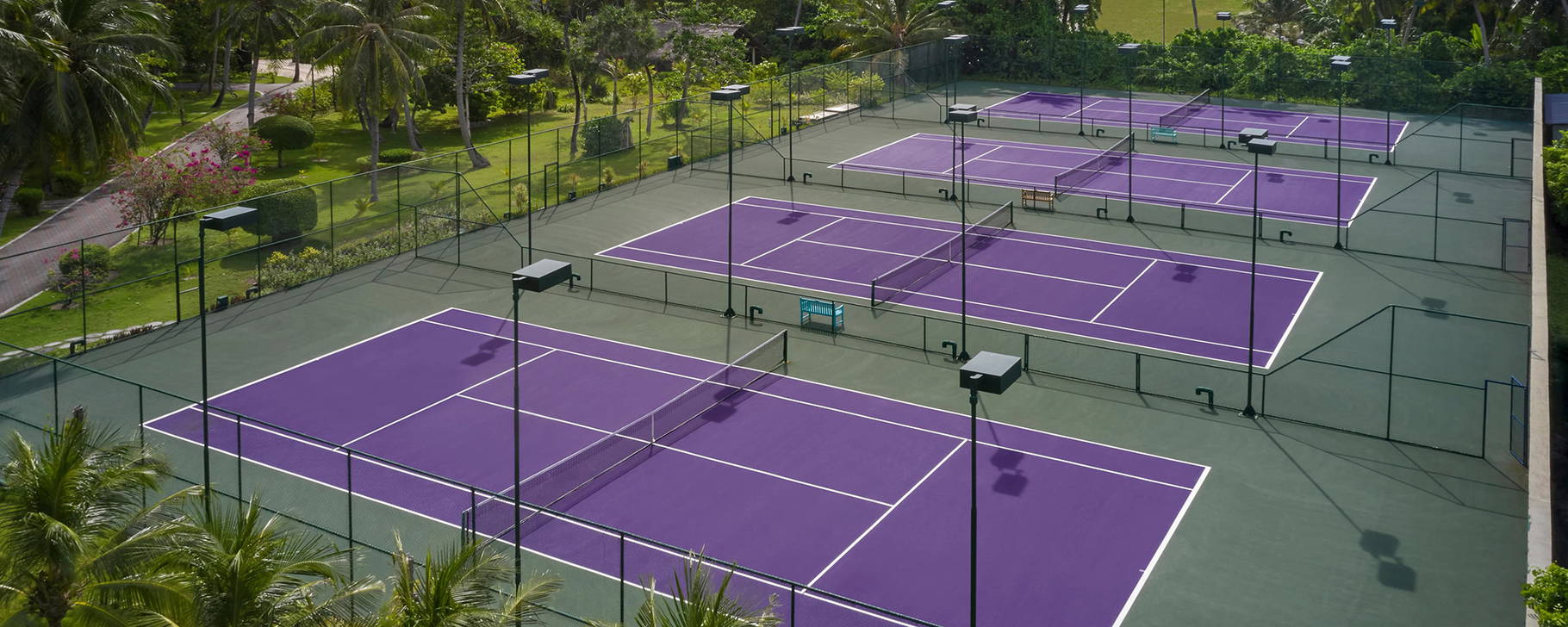 Tennisplätze - Villa Park, Sun Island, Maldives