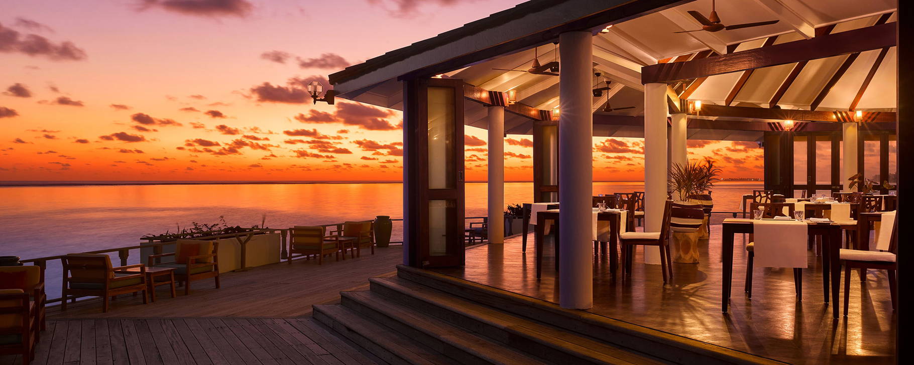 Sun Star Restaurant - Villa Park, Sun Island, Maldives