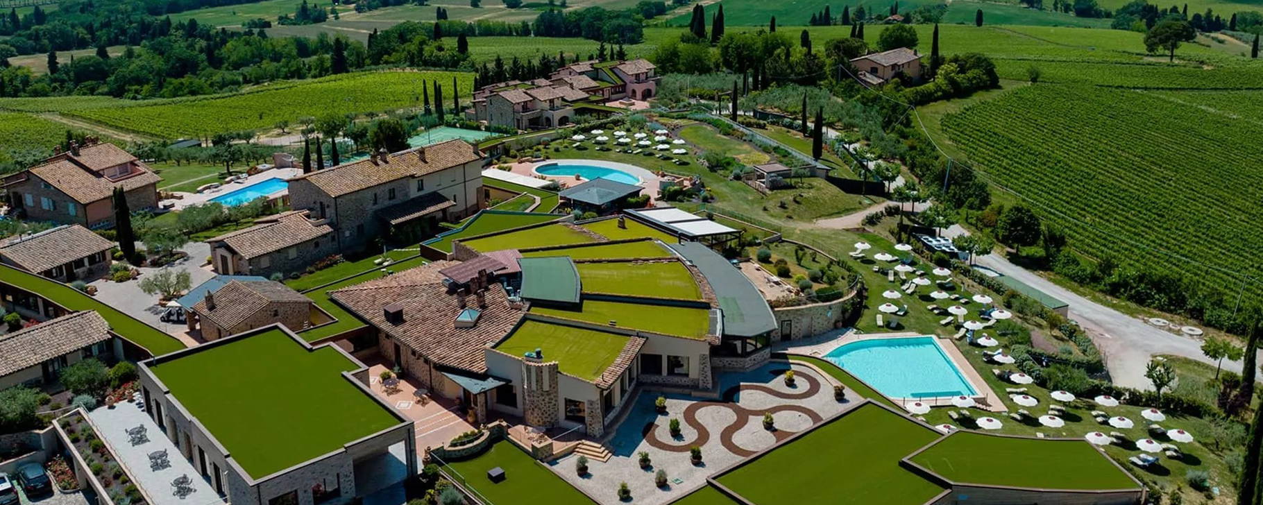 Hotelanlage - Borgobrufa SPA Resort